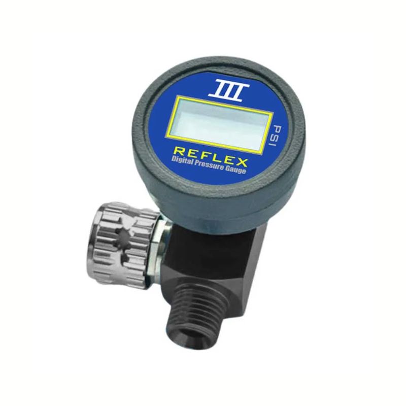 Luma III digital regulator/gauge for spray guns