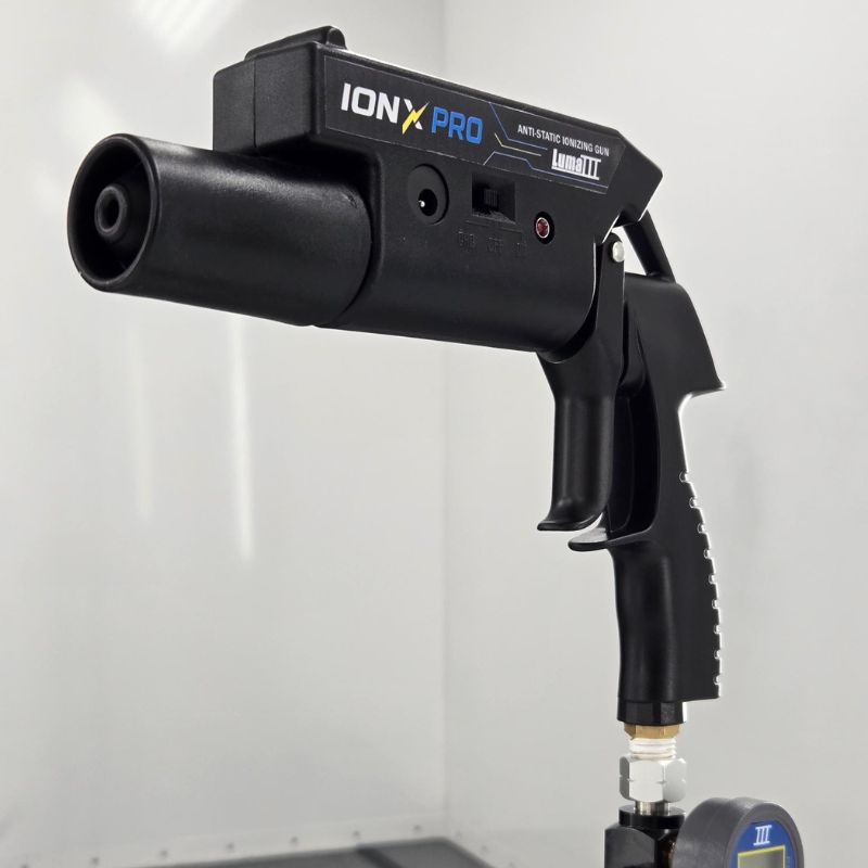 Luma III ION X PRO Anti-Static ionizing gun.