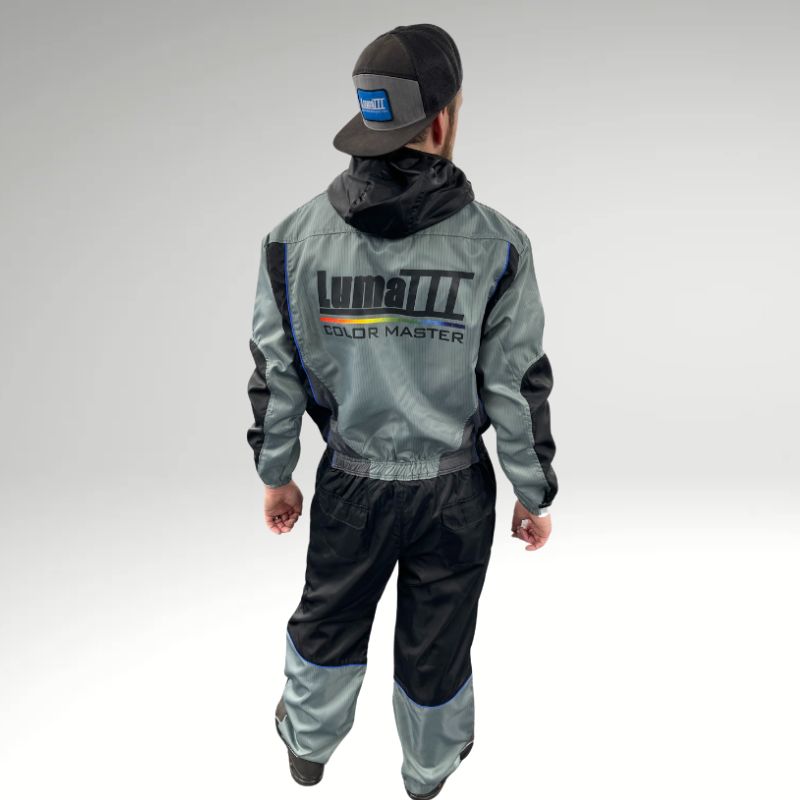 Luma III Spray Suit - Black/Grey
